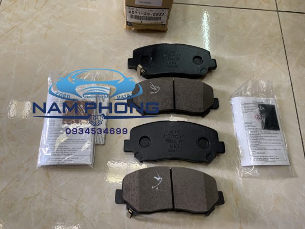 Má phanh trước Mazda CX5 2013 - 2020 Xịn - K0Y13328ZA / K0Y13328ZB