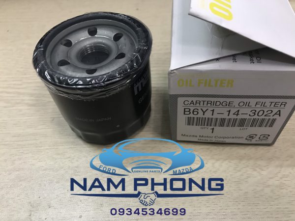 Lọc dầu máy Laser - Focus - Mazda 3 - 2 - 6 - CX5 - B6Y114302T / B63114302AMC