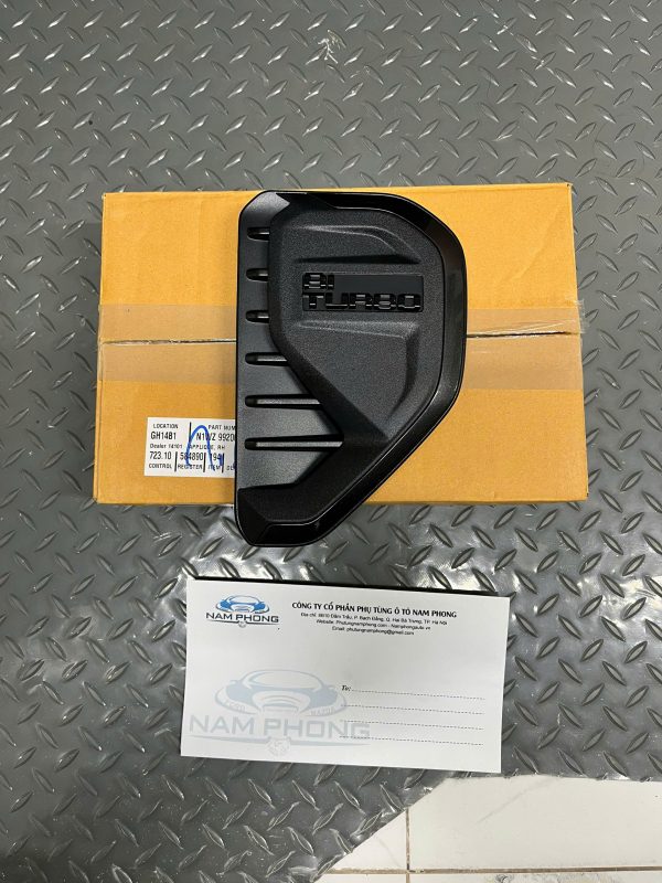 Ốp mang cá LH Ranger Everest 2023 Viền Đen Chữ Biturbo - N1WZ6320001G